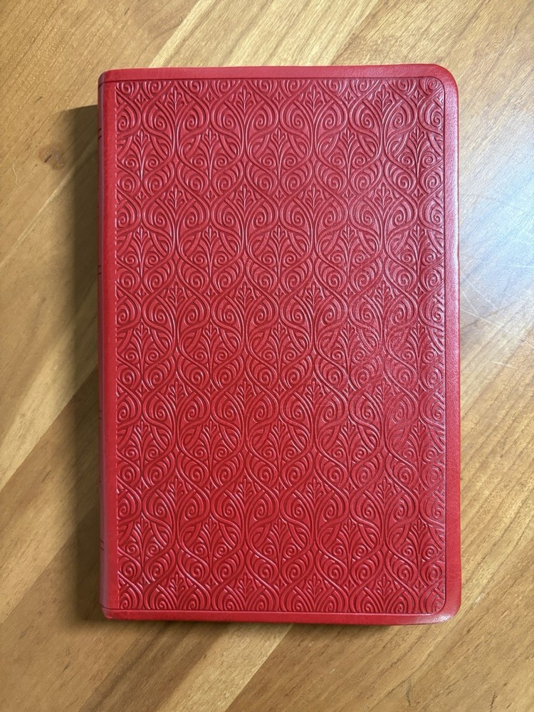 Crossway The Holy Bible ESV English Standard Version Faux Leather Red Cover