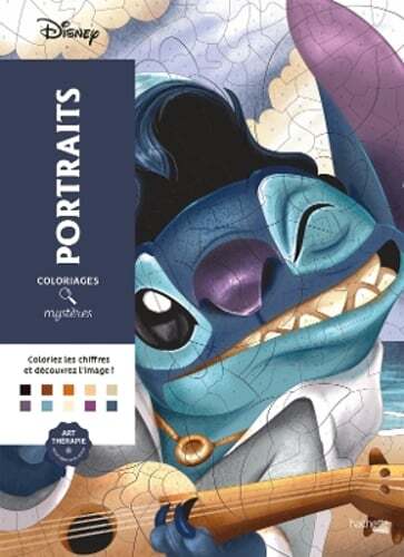 Coloriages mysteres Disney – Portraits by Christophe Alexis Perez: Used