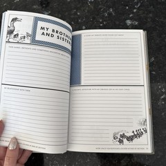 MY LIFE STORY So Far : A Journal of Personal History Book Gray New