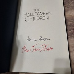 THE HALLOWEEN CHILDREN by Brian James Freeman & Norman Prentiss SIGNED HARDCOVER