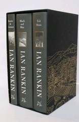 IAN RANKIN REBUS ANNIVERSARY Signed Three Volumes Limited Edition 2017 Box Set