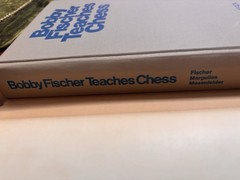 Bobby Fischer Teaches Chess VTG Hardcover Book