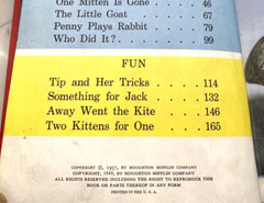 2 Vtg Books Storybook Treasury Dick & Jane Jack & Janet Hardcover 50s Read Funny