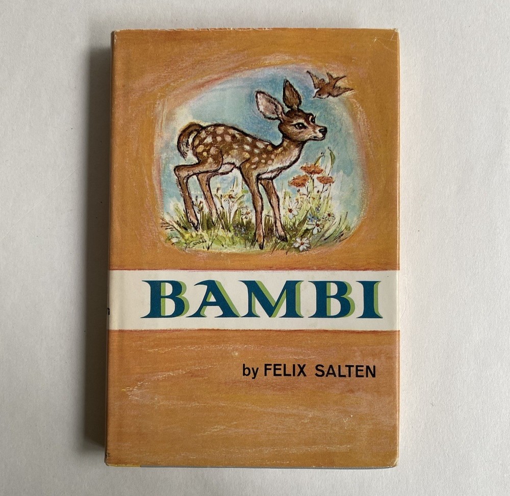 Bambi by Felix Salten (1956) HC/DJ Girard Goodenow Junior Deluxe Edition