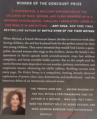 The Perfect Nanny By Leila Slimani Paperback 228 Pages