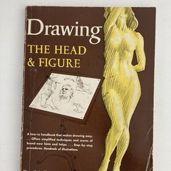 Drawing Book Lot: Head & Figure, Anatomy, The Human Head, Burne Hogarth, VG Cond