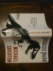 Jurassic Park by Michael Crichton HCDJ 1990 First Edition First Print