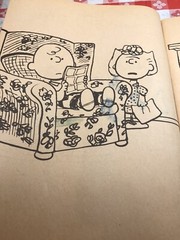 Merry Christmas Snoopy Coloring Book 1979 Used And Some Coloring 11 Inches X 8