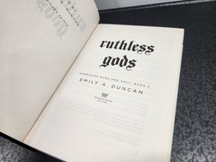 Wicked Saints & Ruthless Gods by Emily Duncan HC 1st Ed w/ (1) Signed Owl Crate