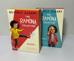 The Ramona Collection Volume 1 & 2 8 Paperbacks in 2 Box Sets Beverly Cleary