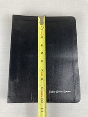 WORLD PUBLISHERS LOOSE LEAF KJV HOLY BIBLE CENTER COLUMN BONDED LEATHER RARE HTF