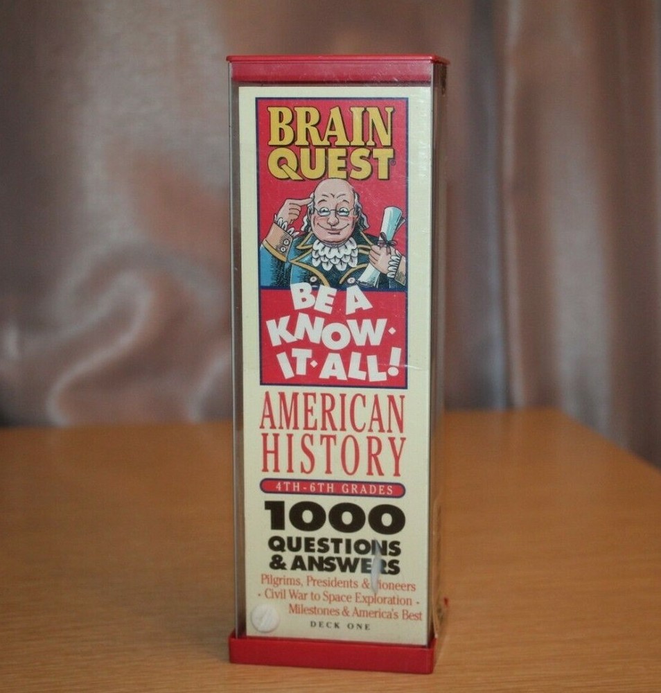 Brain Quest Be a Know-It-All, American History by Ron Miller, Mel Jaffe and…
