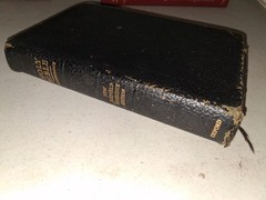 New Scofield Reference Bible – Oxford Black Morocco Leather 1967 Acceptable KJV