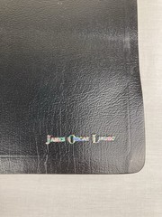 WORLD PUBLISHERS LOOSE LEAF KJV HOLY BIBLE CENTER COLUMN BONDED LEATHER RARE HTF