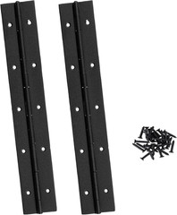 Continuous & Piano Hinges, Black Stainless Steel 304 Continuous Folding Hinges f