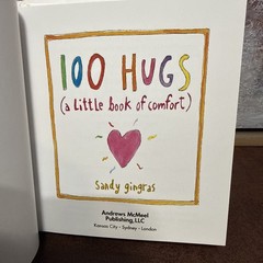 100 Hugs- A Little Book Of Confort – Sandy Gingras