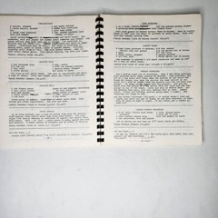 1983 Shaddox Family Cookbook Recipes Collection 8.5 x 11in Spiral Typed Heritage