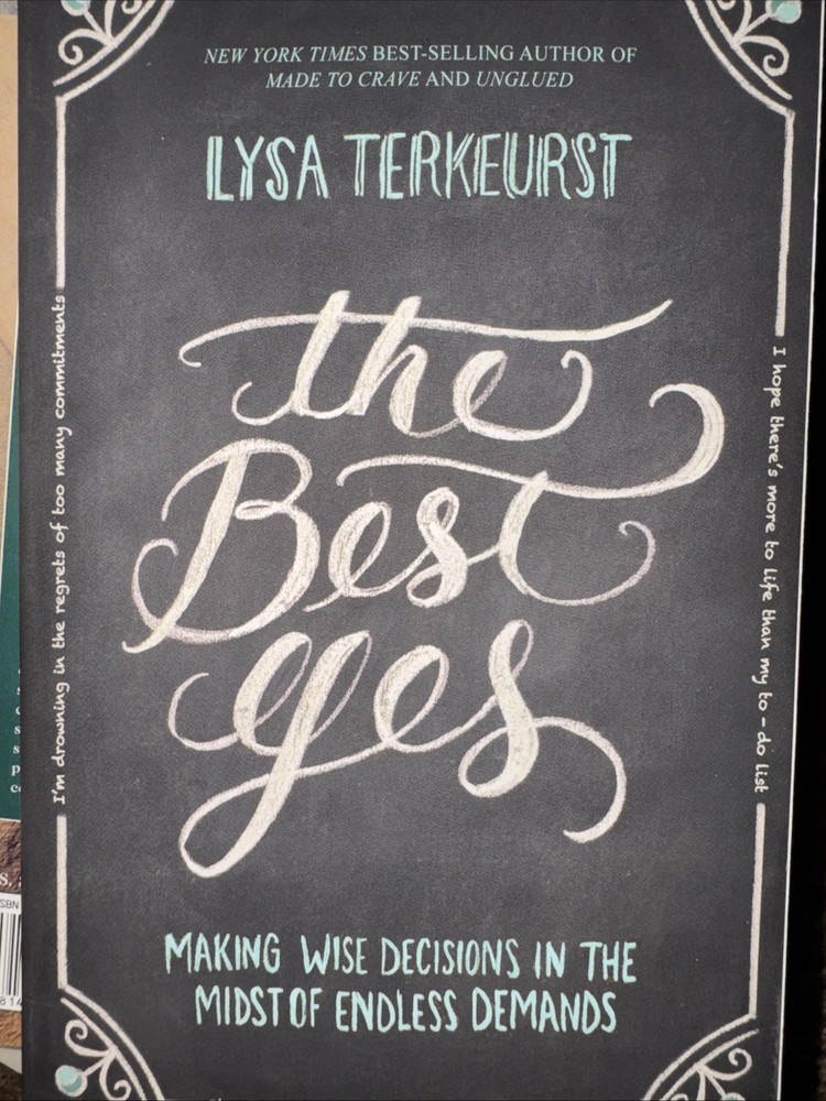 Best Yes by Lysa Terkeurst (2014, Trade Paperback)