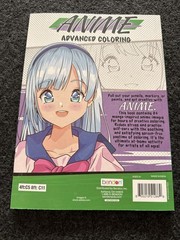 Anime Bendon Advanced Coloring Book 64 Pages Manga Inspired For Age 3+ BRAND NEW
