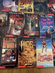 1990s Teen YA Pulp Horror Vintage Lot Of 20 R.L. Stine Steiner Ellis Pine Books