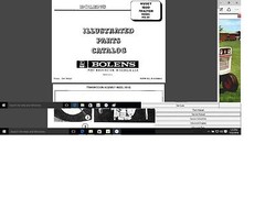 Bolens 1050 tractor service parts n owners manual library