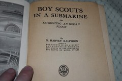 Boy Scouts In A Submarine by G. Harvey Ralphson (1st Edition/Unknown Print)