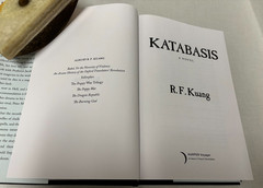 Katabasis R F Kuang 2 rivals go to hell to find their mentor 1st ed LN 2025 hdbk