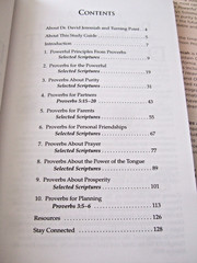 SET OF 2 DR. DAVID JEREMIAH STUDY GUIDES POWERFUL PRINCIPLES FROM PROVERBS