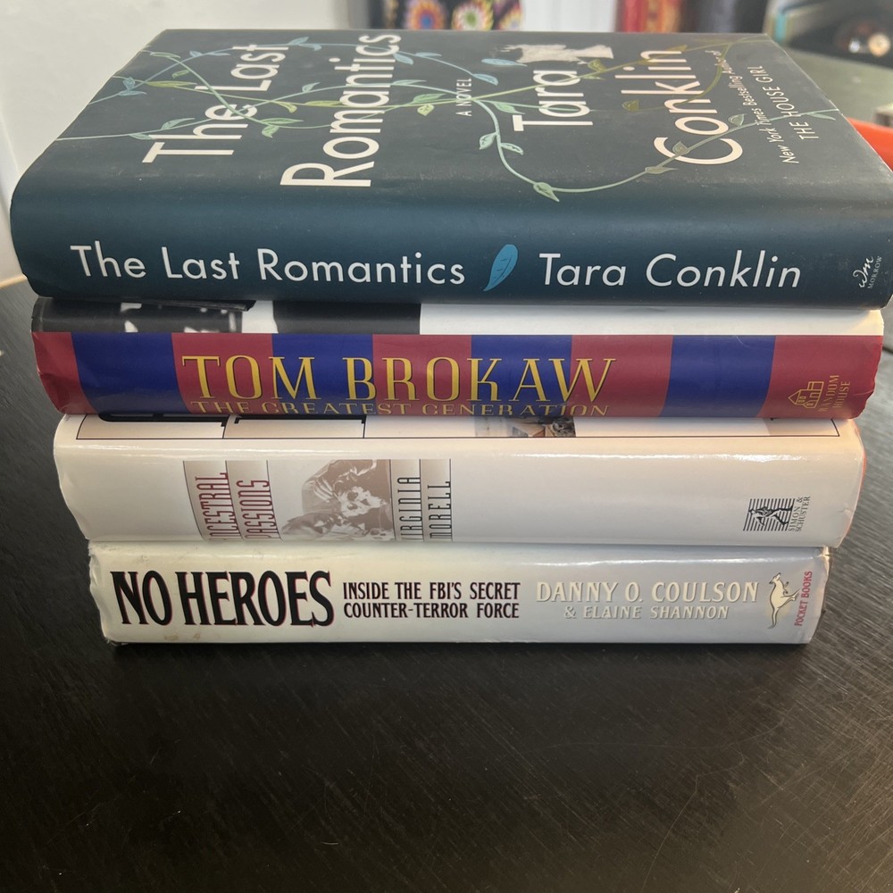 Quick Sale – Bulk Book Lot of 4 – Various Titles See Photo for Condition (B5)