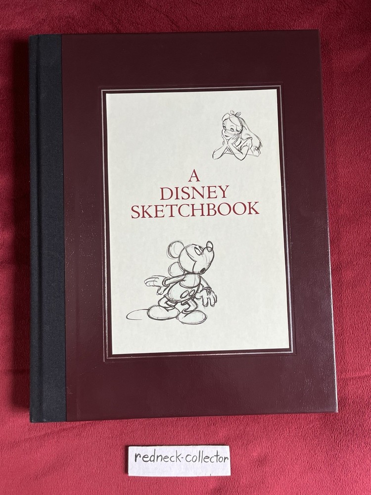 A Disney Sketchbook (Disney Editions Hardcover, By Ken Shue) Excellent Condition