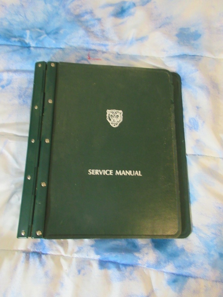 1993 Jaguar XJ6-XJ12 Factory Service Manual Volume 1 Metal Binder Book