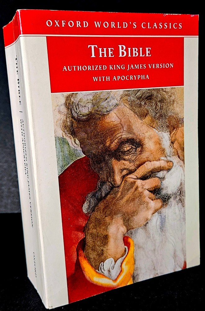 The Bible Authorized King James Version (Oxford World’s Classics) LIKE NEW