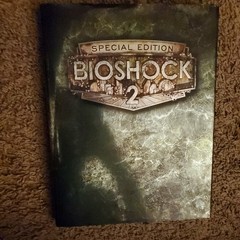 Bioshock 2 Special Edition Strategy Guide Brady Games with the Lithographs