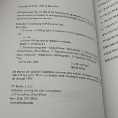 TV Tie-Ins: Bibliography of American TV Tie-In Paperbacks by Kurt Peer