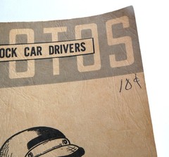 1966 Stock Car Drivers Photos 35 Photos and Stories + Autographs Book B Pickell