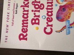 Remarkably Bright Creatures Original Cream White Paperback by Shelby Van Pelt