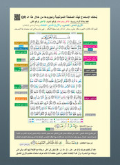 Tajweed Quran 30 Parts Set with Leather Case –Colour Coded – Large Size 25×35 cm