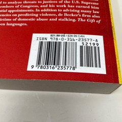 Back Bay Books The Gift of Fear, Red Trade Paperback by de Becker