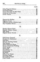 1904 Practical Guide To Candy Making And Soda Dispensing Cook Book 104 Pages
