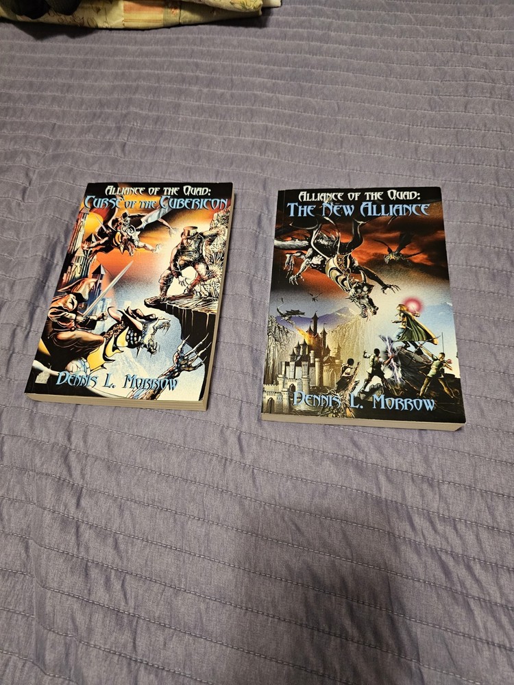 Alliance Of The Quad & The New Alliance & Curse Of The Cubericon Signed
