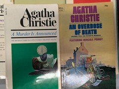 Agatha Christie $0.75 orig price vintage paperbacks 20 titles 1970s PB G 260407