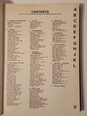 Renault Fuego M.R.238 Workshop Manual 1368-136A 1982 Engine Repair Maintenance