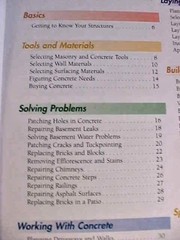 Better Homes and Gardens Step-by-Step Masonry and Concrete Paperback 112 Pages