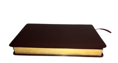Beautiful Leather New Living Translation Bible King James Red Letter Slimline