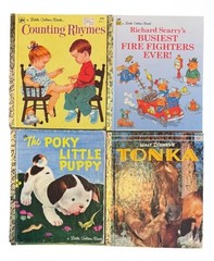Lot of 30 Little Golden Books Vintage to Modern Various Conditions As Shown
