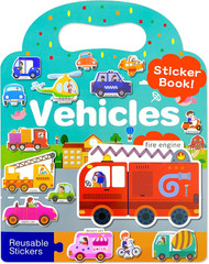 Reusable Sticker Book for Toddlers – Animals, Dinosaurs, Insects, Ages 3+