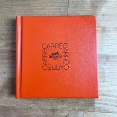 Hermes Book Carre Scarf Guide Orange Illustrated 1998 1st Edition Mini Hardcover