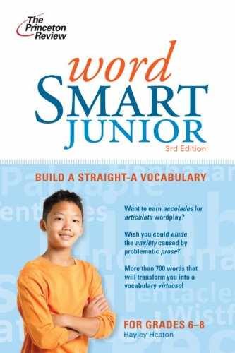 Word Smart Junior, 3rd Edition – Paperback, by Princeton Review – Very Good x
