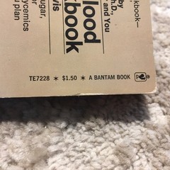 The Low Blood Sugar Cookbook Francyne Davis 1974 Bantam Books Cooking