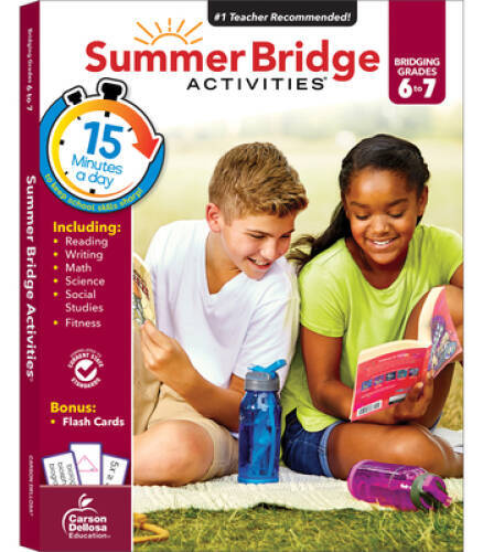 Summer Bridge ActivitiesÂ®, Grades 6 – 7 – Paperback – VERY GOOD